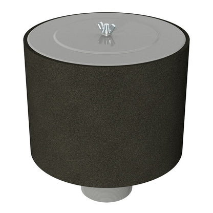 Inlet Filter Silencer with Weatherhood and Advanced Silencing Technology for Blower, Fan, or Compressor with Paper Element