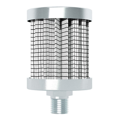 Inlet Filter Silencer with Weatherhood and Advanced Silencing Technology for Blower, Fan, or Compressor with Paper Element