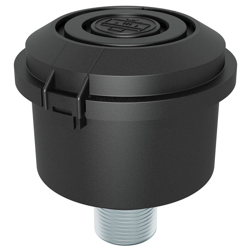 Inlet Filter Silencer with Weatherhood and Advanced Silencing Technology for Blower, Fan, or Compressor with Paper Element