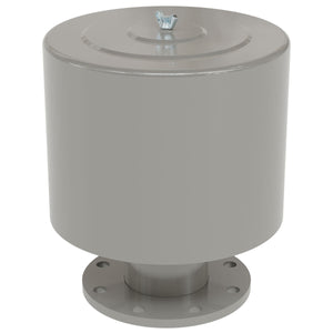 Inlet Filter Silencer with Weatherhood and Advanced Silencing Technology for Blower, Fan, or Compressor with Paper Element